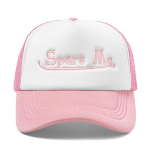 SPARE ME TRUCKER HAT