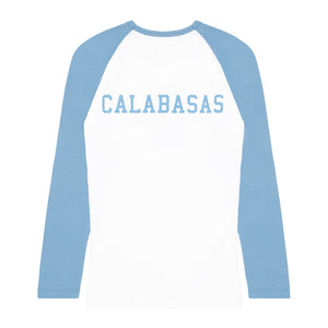 PEOPLE'S PRINCESS LONGSLEEVE RAGLAN (BABY BLUE / WHITE)