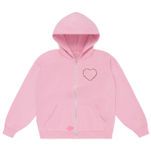 LOVIN' LIKE LEAH ZIP HOODIE (PINK)