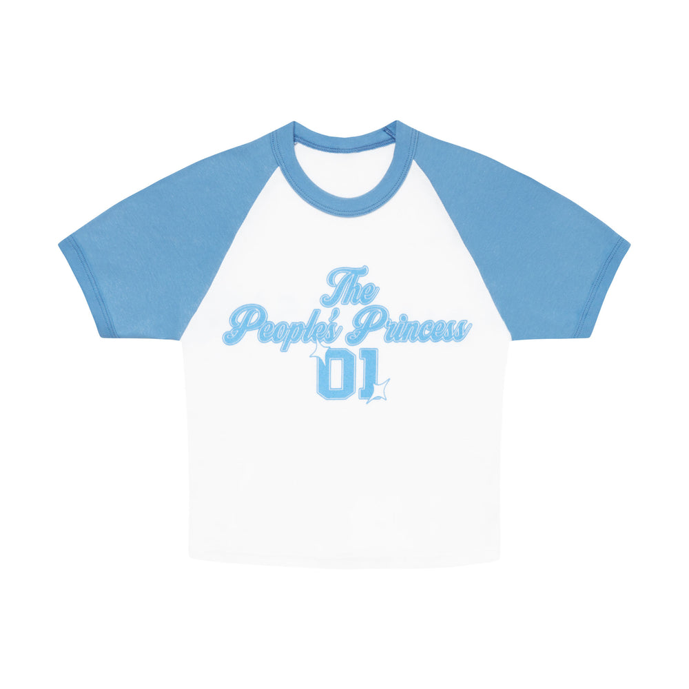 PEOPLE'S PRINCESS RAGLAN BABY TEE